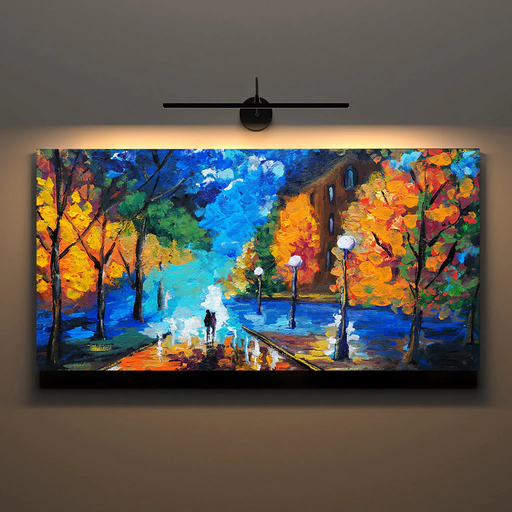Wall Painting + Illuminating LED Light